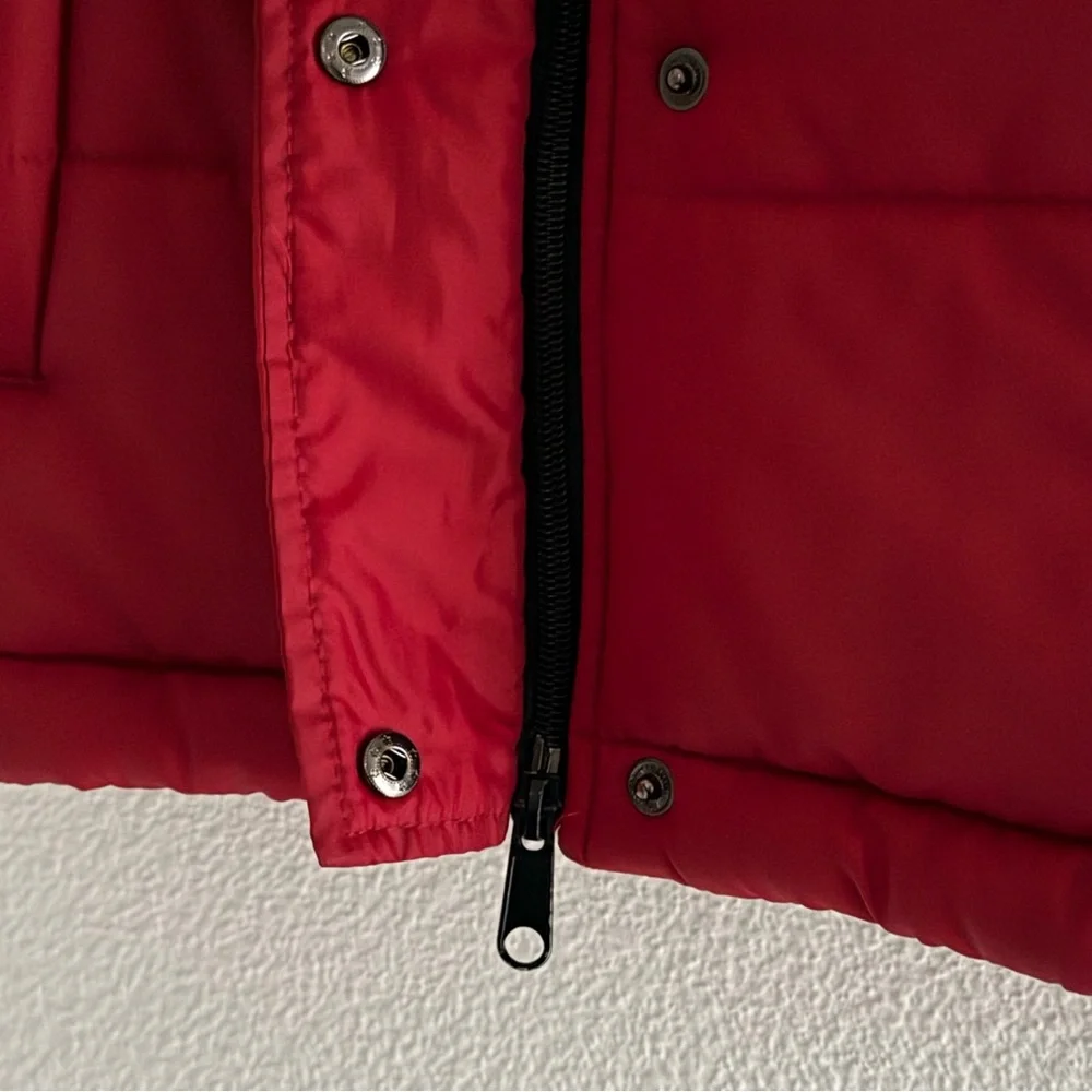 HBC Hudson's Bay Co. Girls' 10 - 12‎ Red TEAM CANADA Olympics Puffer Vest